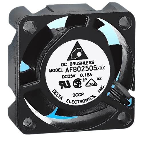 AFB02505HA-C 25x25x10mm 5V Delta Ball Bearing DC Axial Fan