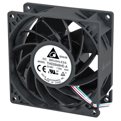 THD0948HE 48V 1,5Amper  4  90x90x38 mm Delta