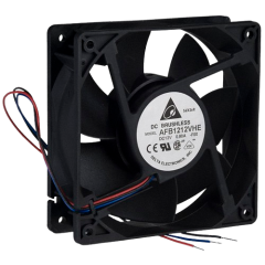 AFB1212VHE 120x120x25mm 12V 0.9A Delta DC Axial Fan