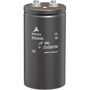 B43310S5478M1 4700µF 450V EPCOS Aluminum Electrolytic Capacitor 77x143mm