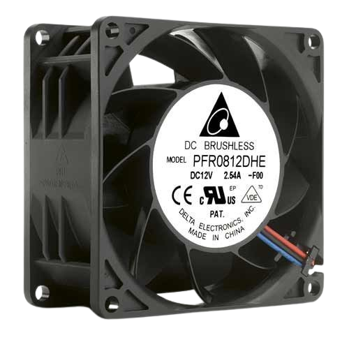 PFR0812DHE 80X80X38 12V 2.54A Delta