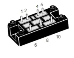 VUO80-12N01 80A 1200V IXYS 3 Phase Bridge Diode