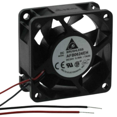 AFB0624EH-TA50 0.24A 24V 2-Kablolu 6025 Delta Fan - Rids