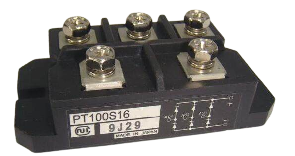 PT100S/16C 100A 1600V Nihon Inter Bridge Diode Module