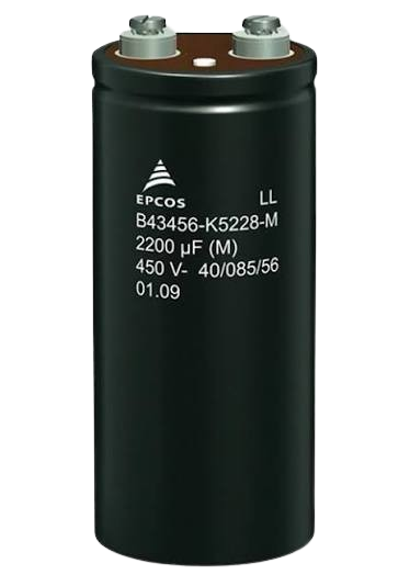 B43701B5228M 2200uF 450V EPCOS Vidalı Kondansatör - Rids